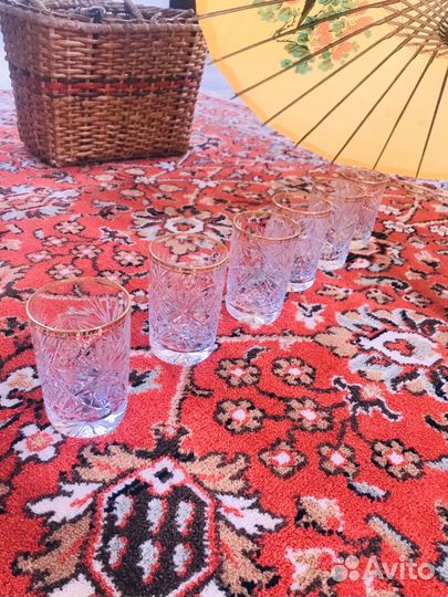 Хрустальные стаканы