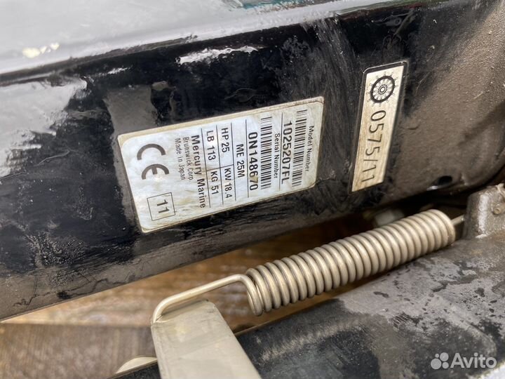 Мотор Mercury 25