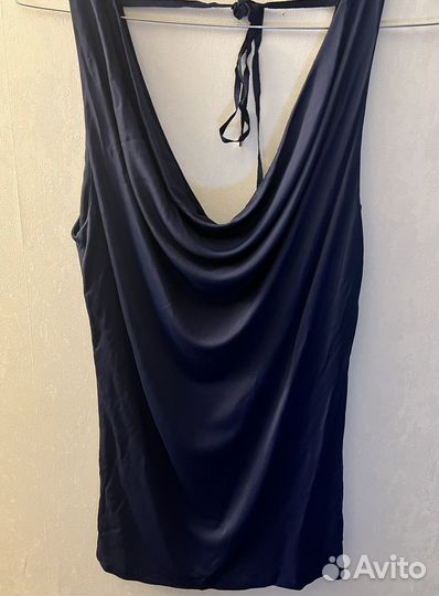 Топ с проймой без рукавов Massimo Dutti с биркой