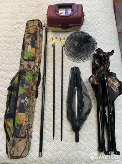 Удочка попловочная с полным набором для рыбалки