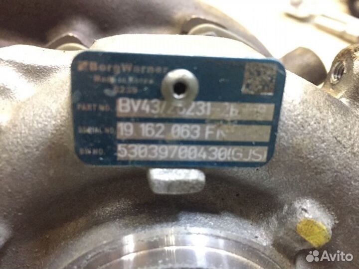 Турбина Hyundai Santa Fe 4 D4HB 2019