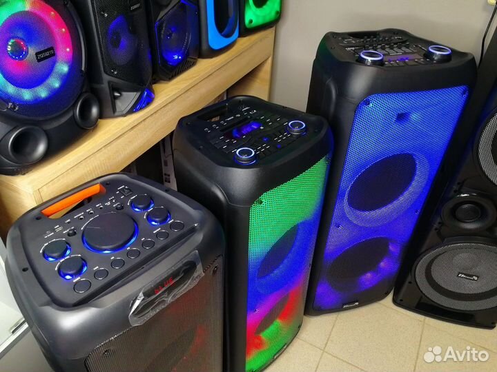 Колонки портативные блютуз / новые / гарантия
