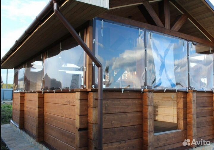 Мягкие окна под ключ