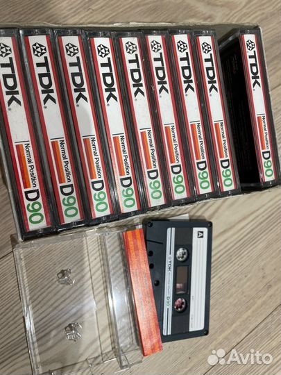 Аудиокассеты б/у sony, TDK, Maxell, Basf, Agfa