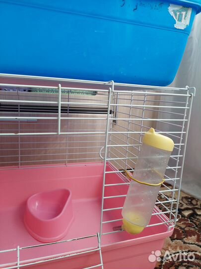 Клетка для грызунов б/у. Большие