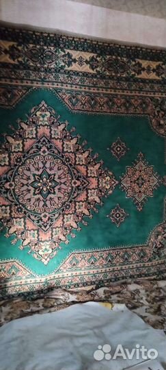 Ковер шерстяной 2м на 3м плотный настенный