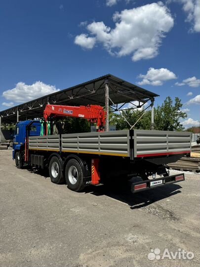 КАМАЗ 65117 с КМУ, 2014