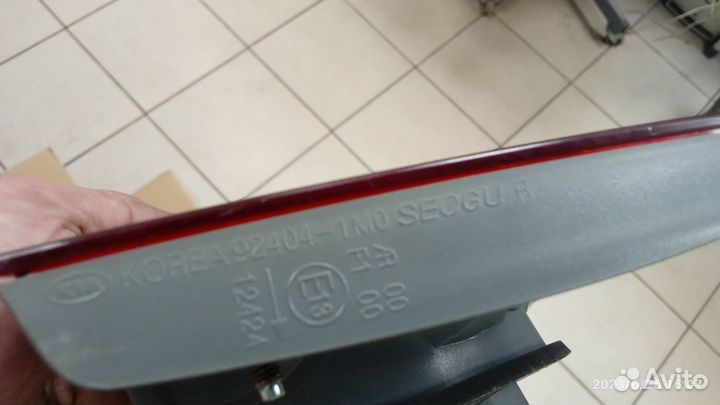 Фонарь задний внутренний правый Kia Cerato 2