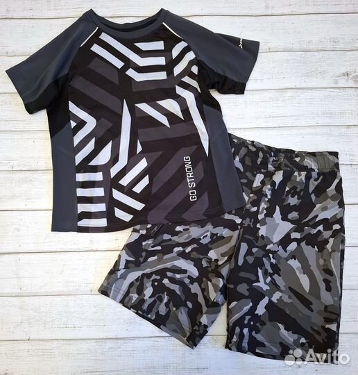 Фирменные вещи пакетом для мальчика 140 146