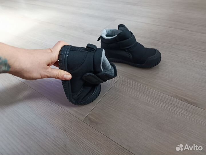 Босоногая обувь детская утепленная