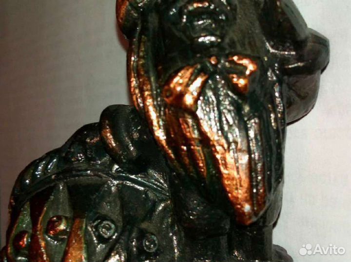 Бюст,фигурка(медь,чугун) идеал