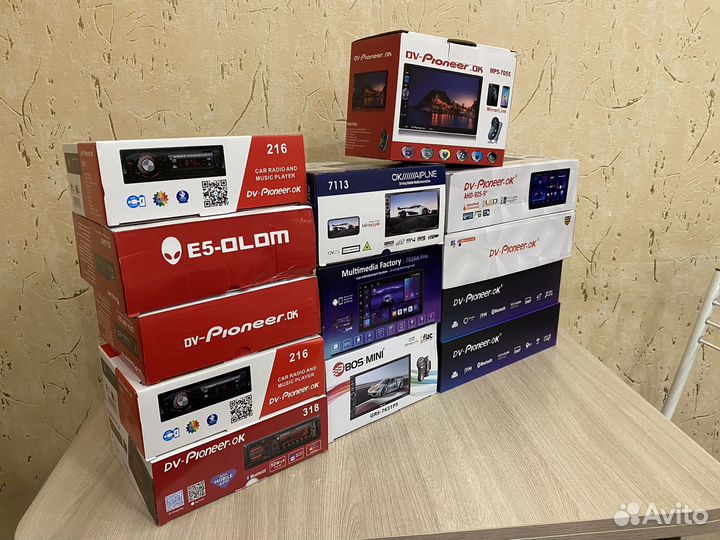 Магнитолы 1din и 2 din