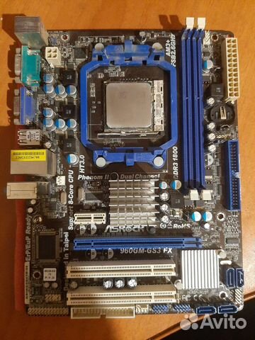 Материнская плата asrock 960GM-GS3 FX купить в Саратове | Электроника ...