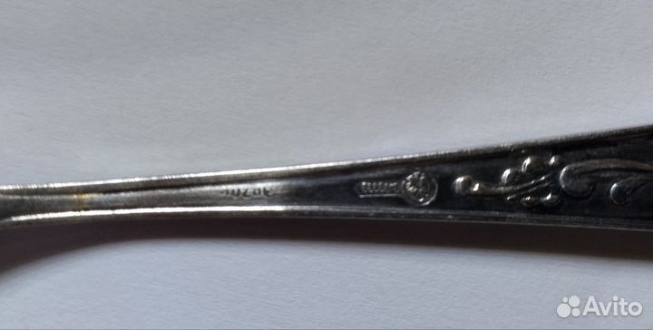 Ложка чайная, мельхиор СССР(набор)