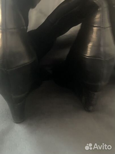 Сапоги женские натуральная кожа размер 41