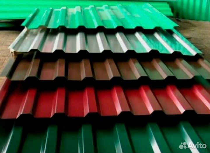 Профилированный лист. Профнастил для ворот и забор