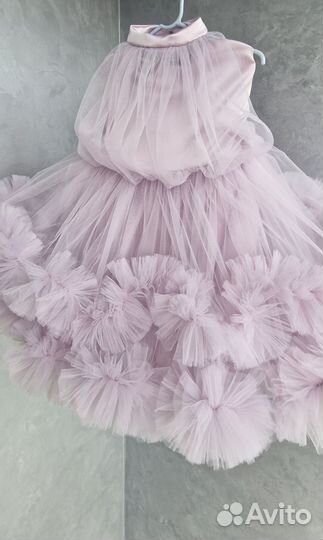 Пышное платье облако