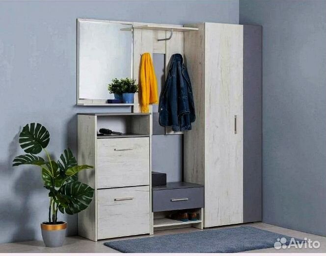 Прихожая на заказ. Шкаф новый в рассрочку