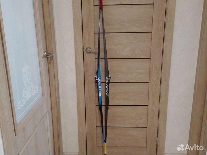 Лыжи беговые salomon s lab carbon blue