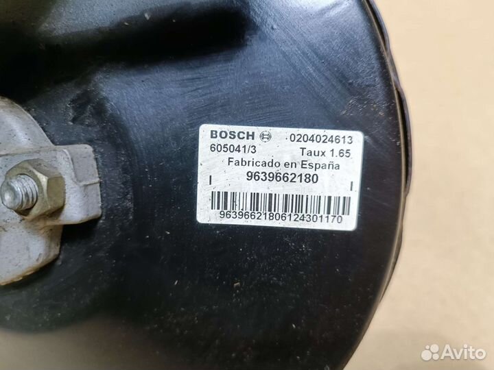 Вакуумный усилитель тормозов Citroen Peugeot 307