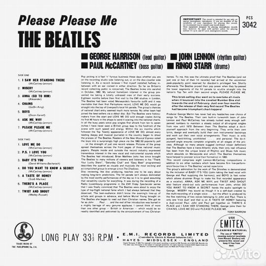 Beatles - please please ME (LP)