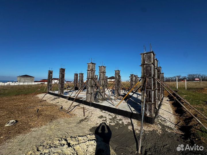 Заливка фундамента и монолитные работы