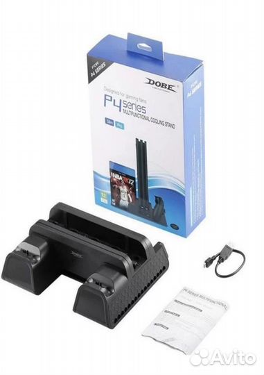 Зарядная станция с охлаждением dobe (PS4)