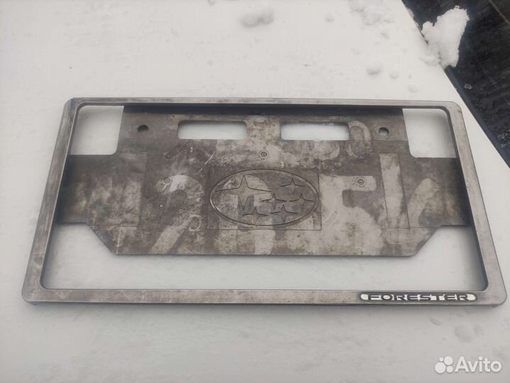 Рамка номера японская forester