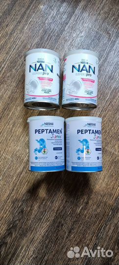 Nan и Peptamen junior