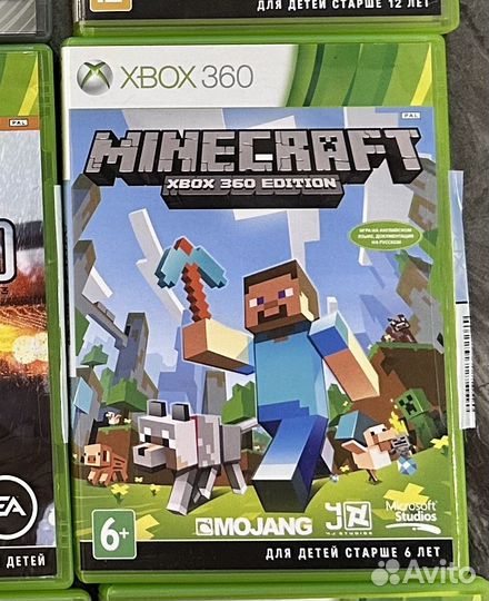 Игра для приставки xbox 360 minecraft