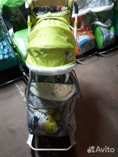 Санки коляска ника