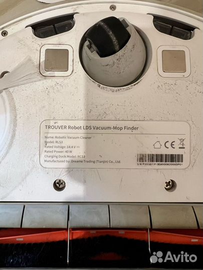 Робот пылесос xiaomi trouver robot LDS