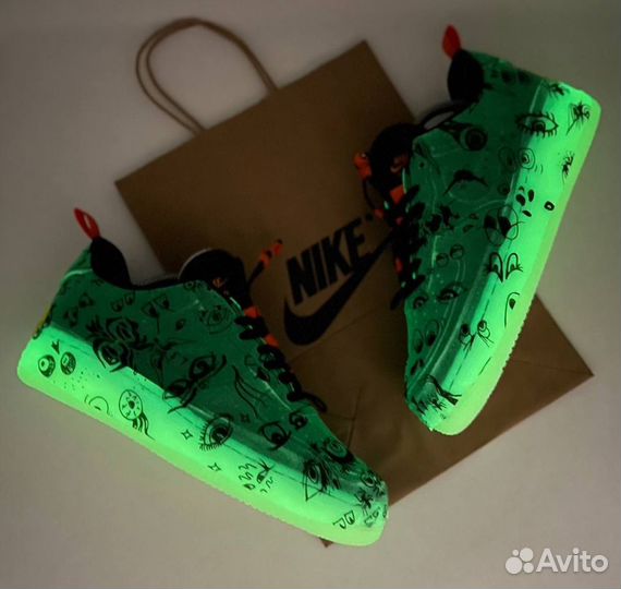 Кроссовки Nike Air Force Low ExperimentalHalloween