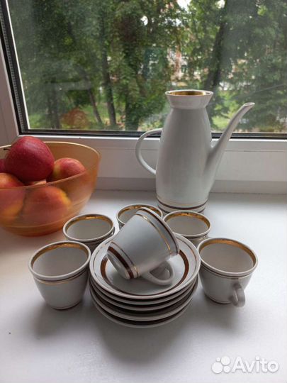 Молочник фарфор набор посуды