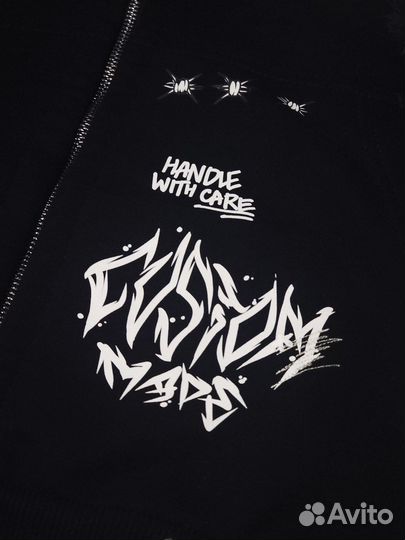 Nikifilini custom Зип Худи Леви