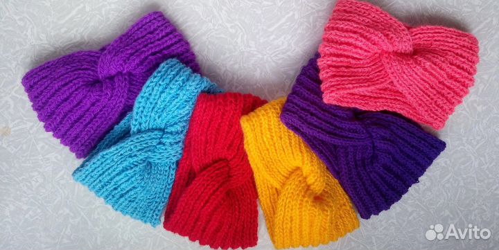 Повязка на голову для девочки