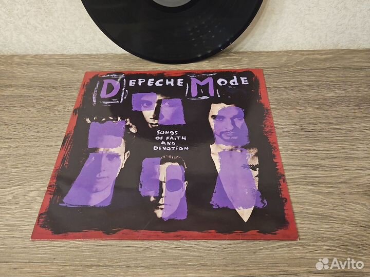 Depeche Mode songs of faith and devotion 1 press