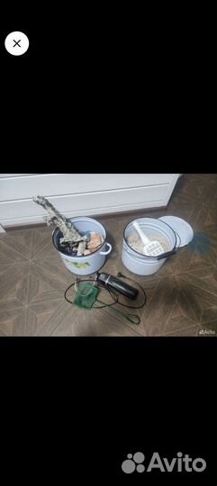 Аквариум 100л. фишьтр грунт