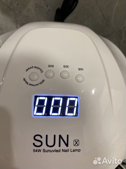 Лампа для сушки ногтей новая 54 вт