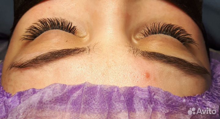 Наращивание, ламинирование и ботокс ресниц