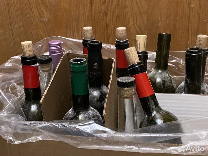 Бутылки из под вина