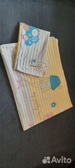 Детское одеяло и постельное белье в кроватку