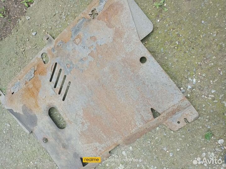 Защита картера на Пежо 107