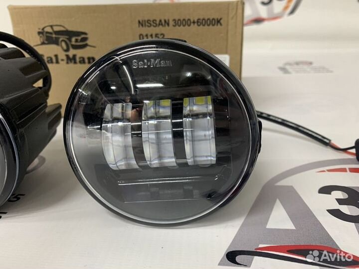 LED птф ниссан / инфинити 3000k / 6000k “Sal-man”