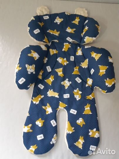 Матрасик в автолюльку- переноску/ в автокресло