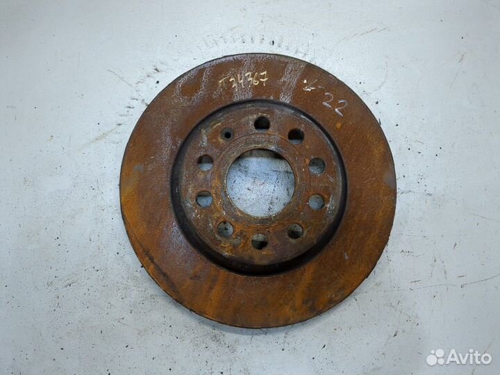 Диск тормозной Audi A3 (8PA), 2008