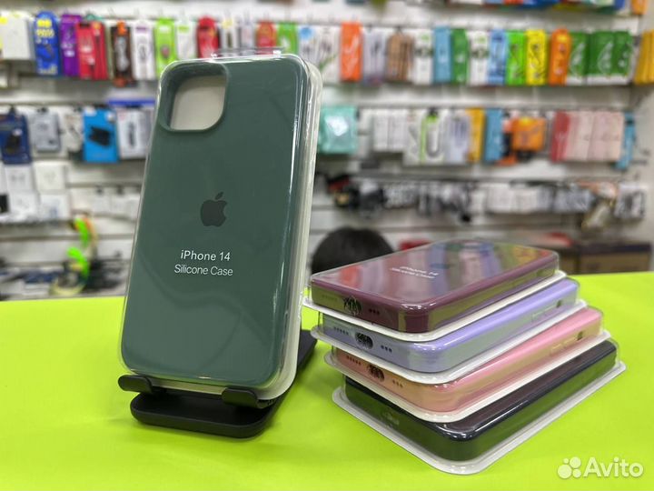 Чехол для iPhone 14 силиконовый