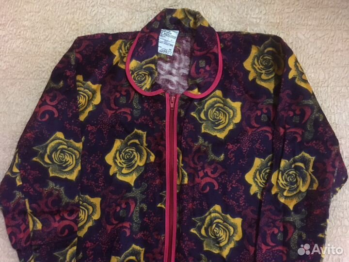 Халат женский фланелевый