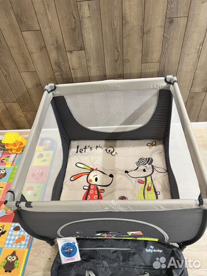 Манеж Baby design play-up