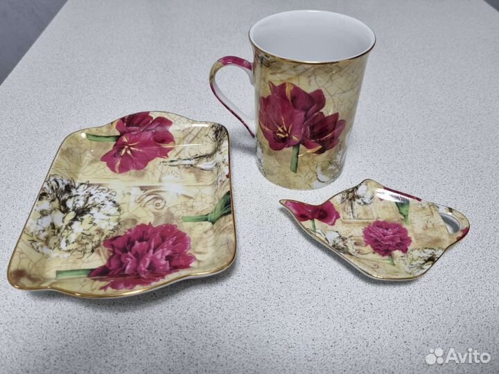 Чайная пара фарфор LanSwel England